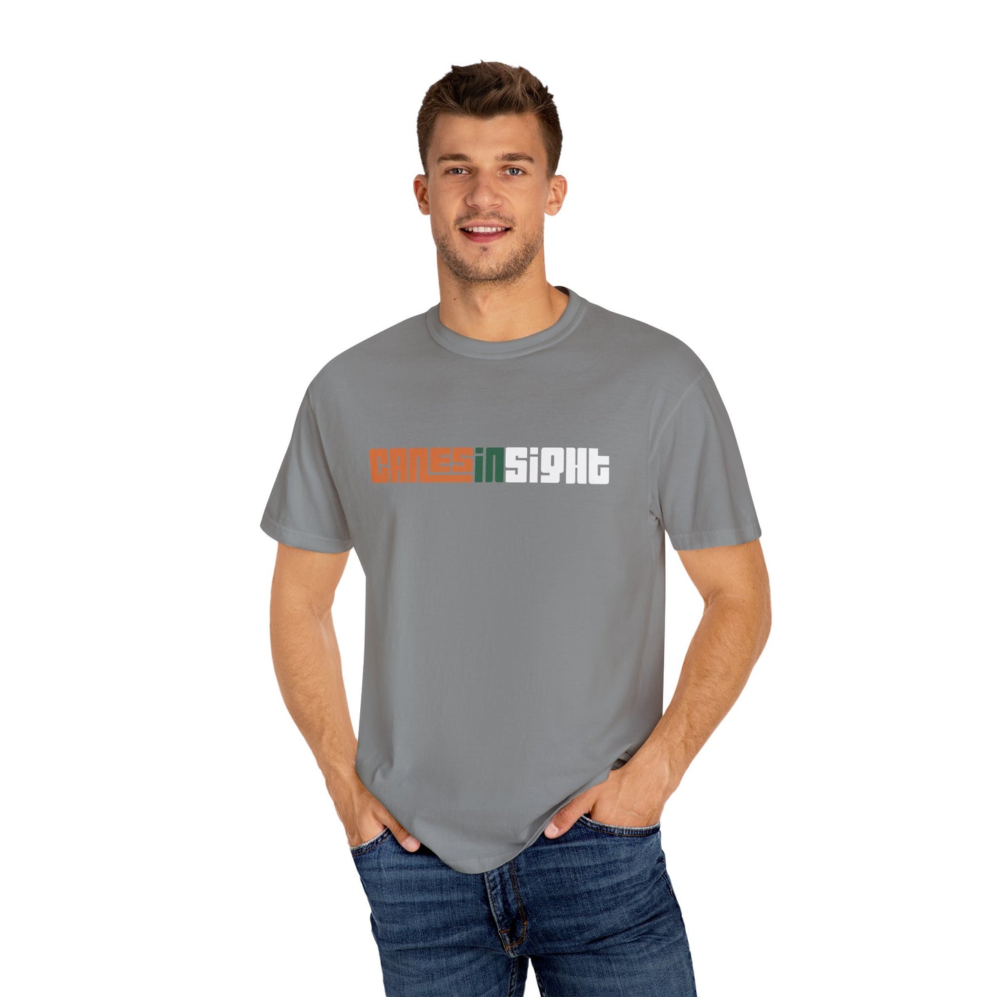 CanesInSight Garment Dyed Tee