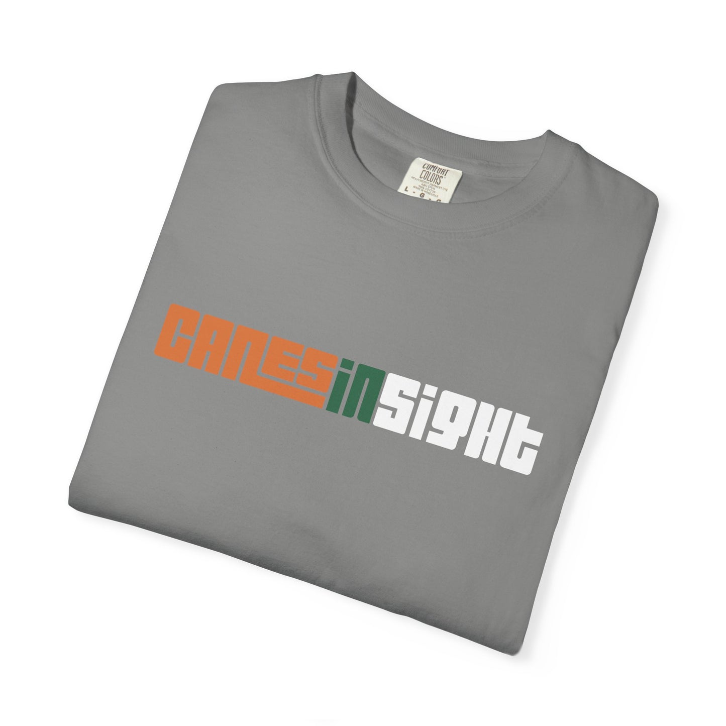 CanesInSight Garment Dyed Tee