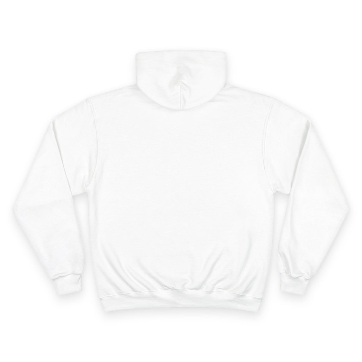 West End Zone Crew Hoodie — Champion-Style White Pullover