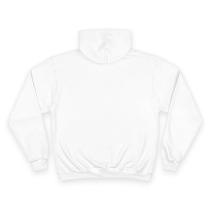 West End Zone Crew Hoodie — Champion-Style White Pullover