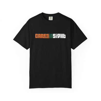 CanesInSight Garment Dyed Tee