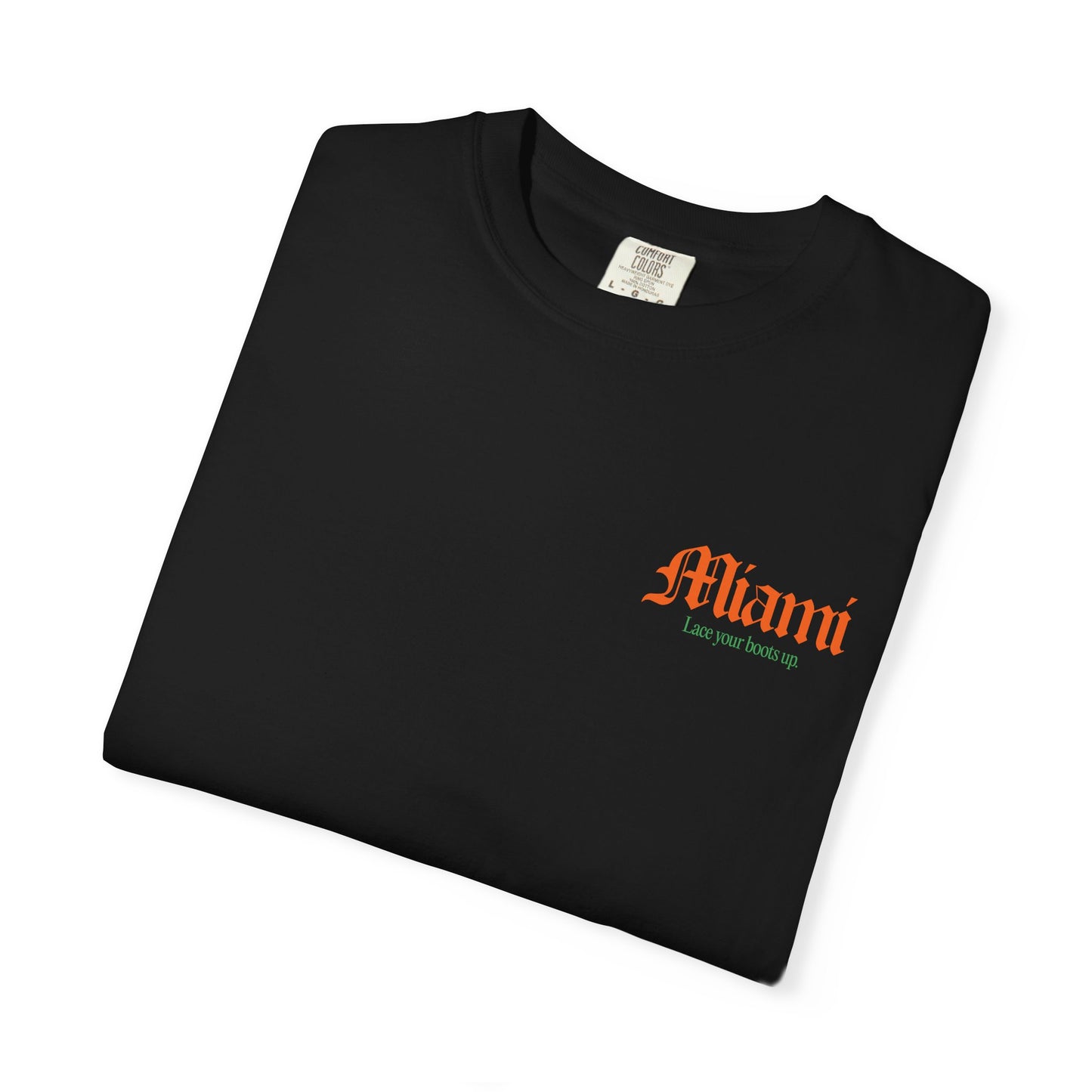 Miami Vintage "Lace Your Boots Up" T-Shirt