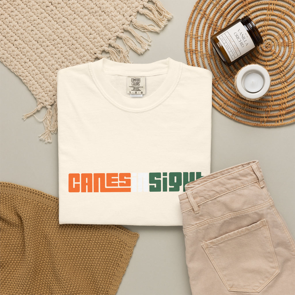 CanesInSight Garment Dyed Tee