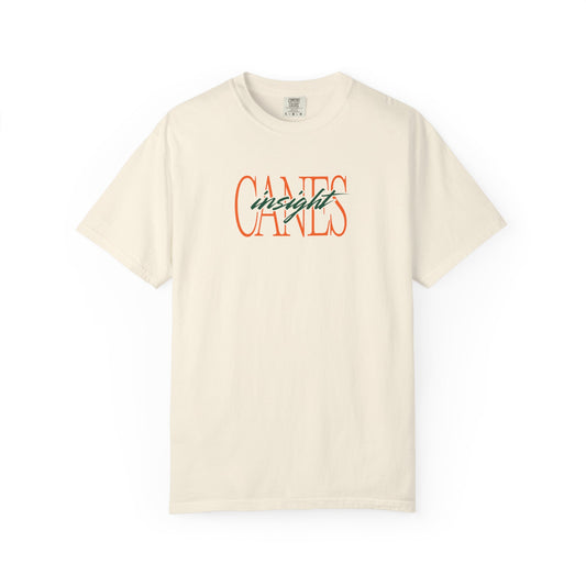 Cares Insight T‑Shirt — Vintage Script Graphic Tee