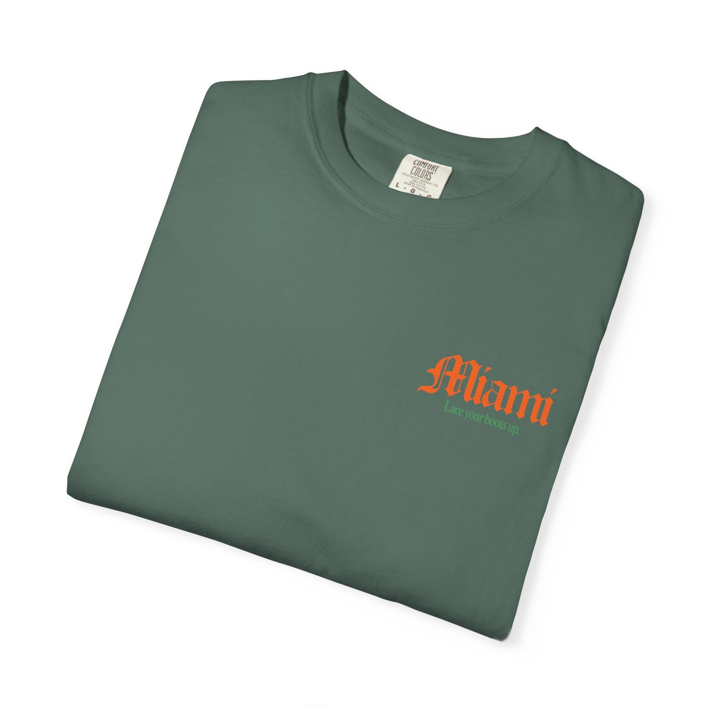 Miami Vintage "Lace Your Boots Up" T-Shirt