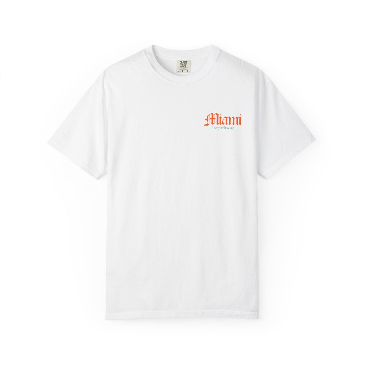 Miami Vintage "Lace Your Boots Up" T-Shirt