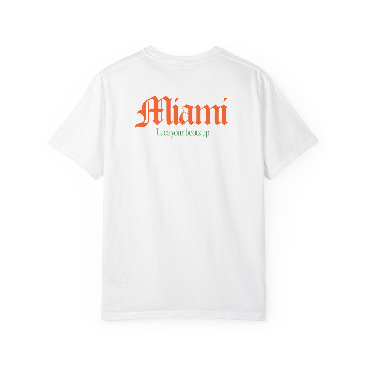 Miami Vintage "Lace Your Boots Up" T-Shirt