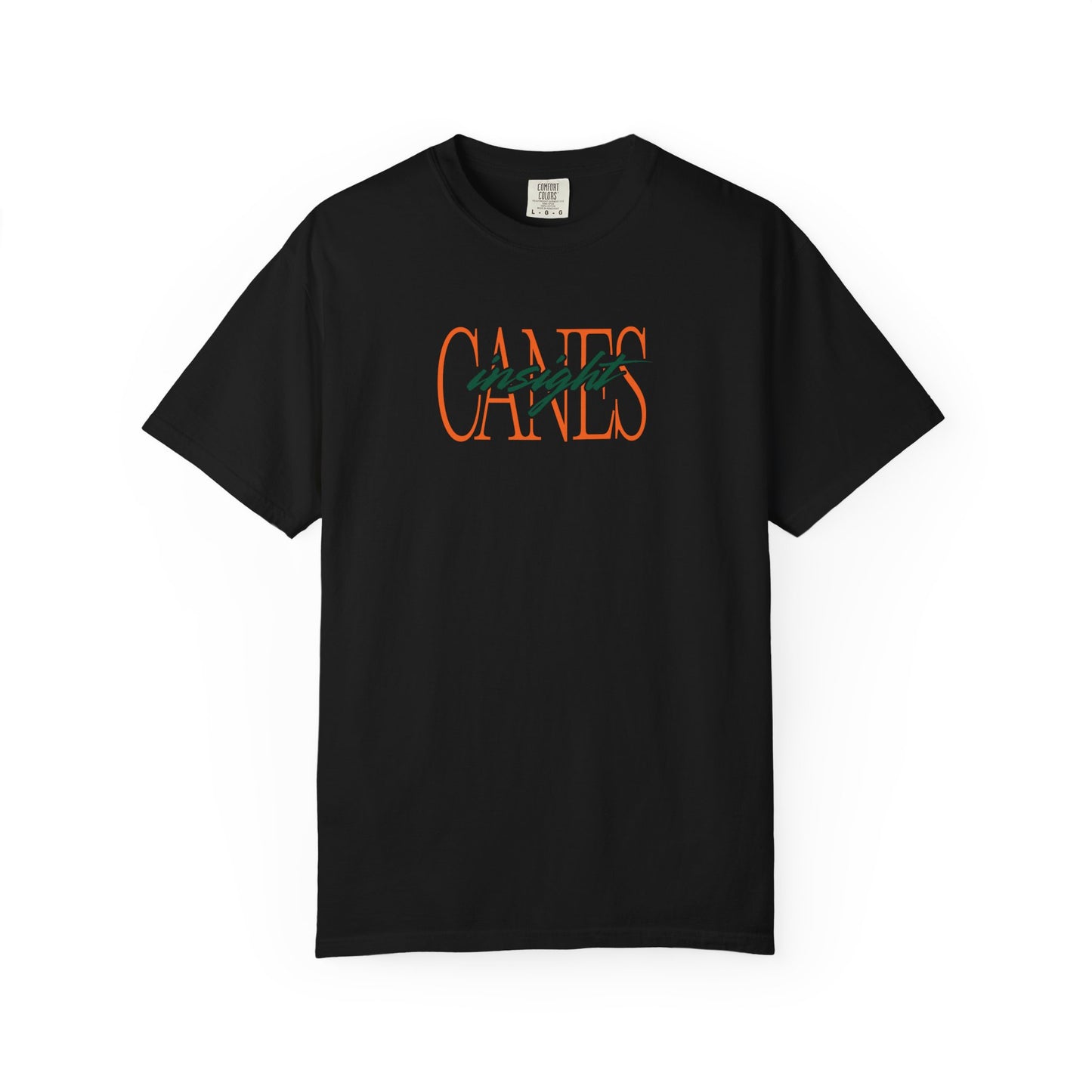 Cares Insight T‑Shirt — Vintage Script Graphic Tee