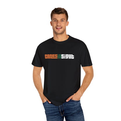 CanesInSight Garment Dyed Tee