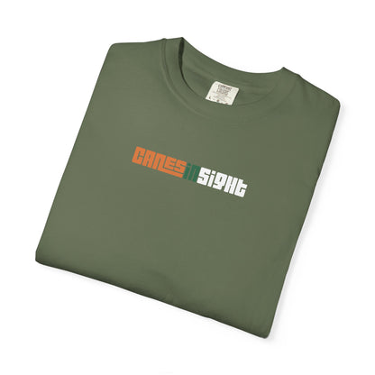 CanesInSight Garment Dyed Tee