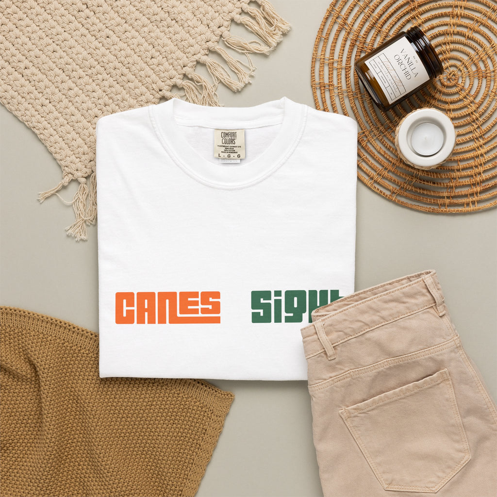 CanesInSight Garment Dyed Tee
