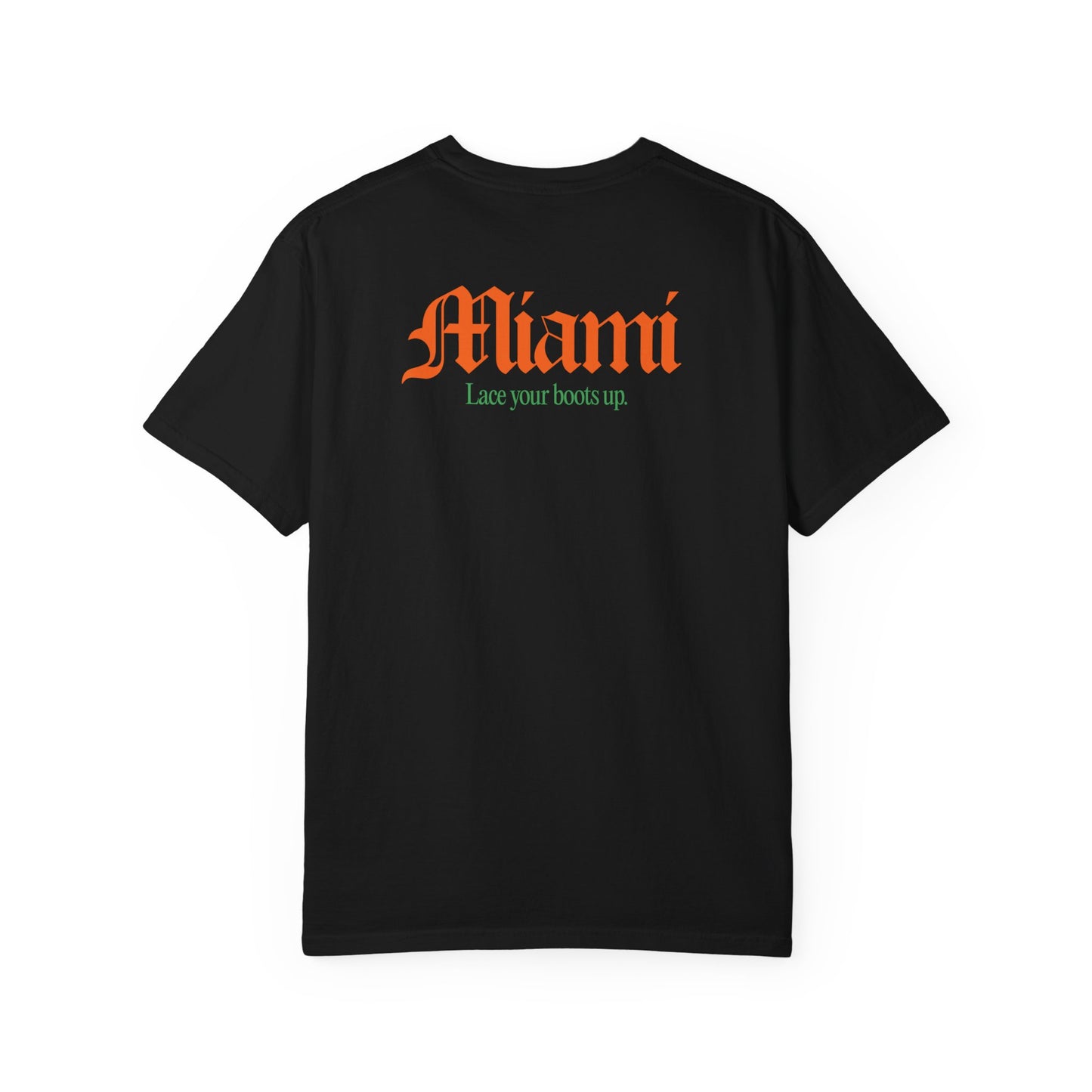 Miami Vintage "Lace Your Boots Up" T-Shirt