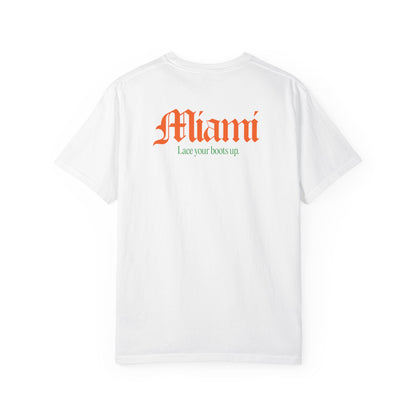 Miami Vintage "Lace Your Boots Up" T-Shirt