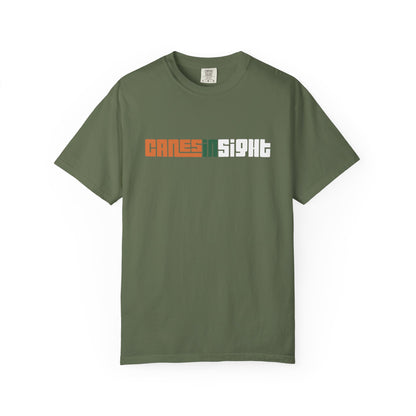 CanesInSight Garment Dyed Tee