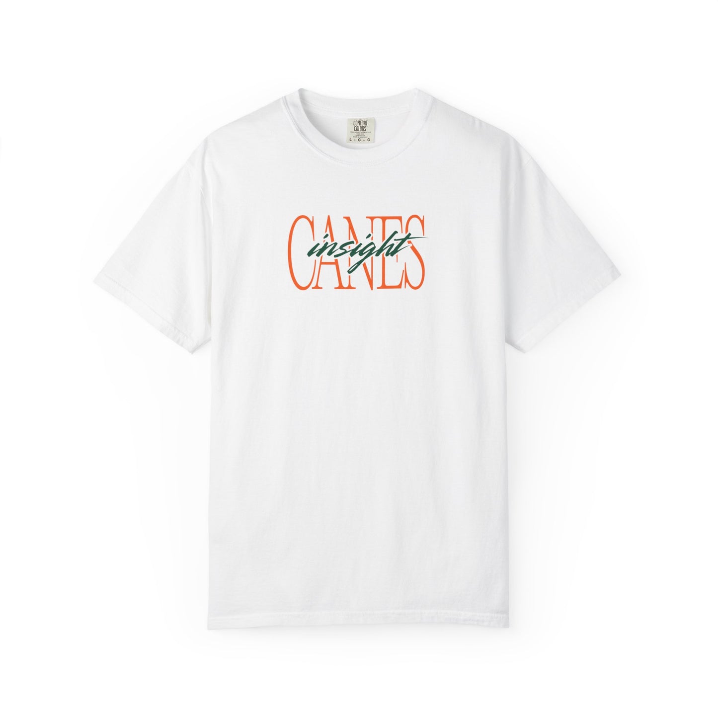 Cares Insight T‑Shirt — Vintage Script Graphic Tee