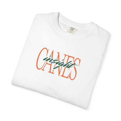 Cares Insight T‑Shirt — Vintage Script Graphic Tee